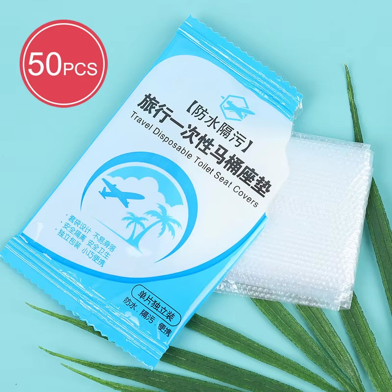disposable toilet seat covers | waterproof toilet seat protectors | travel toilet seat covers | individually wrapped seat covers | portable toilet protectors | hygiene toilet seat cover | non slip toilet cover | public restroom seat covers