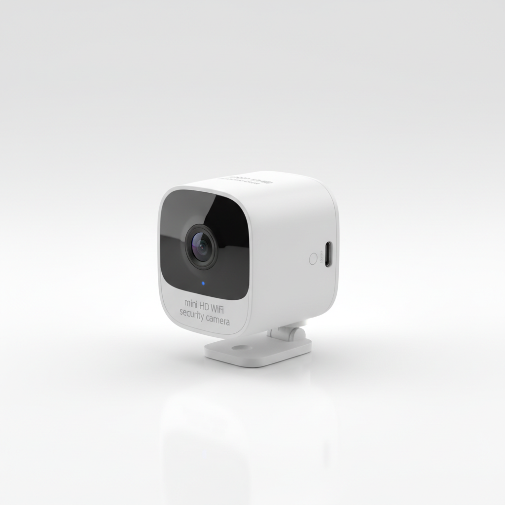1080P HD Wifi Mini Security Camera, Small Home Security Camera for Indoor Outdoor
