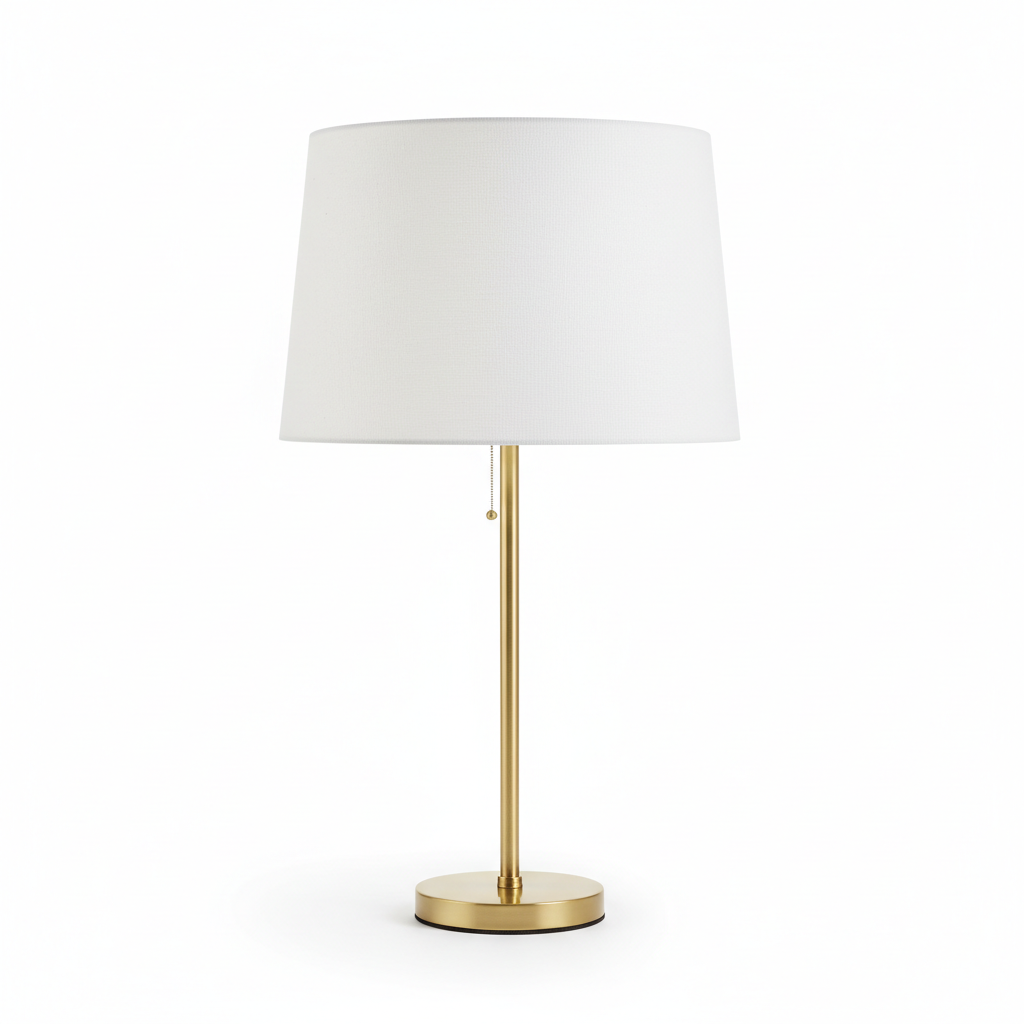 Modern brass table lamp | Elegant desk lamp | Bedroom table lamp | Luxury brass lamp | Living room lighting lamp | Stylish bedside lamp | Modern home lighting | Decorative table lamp