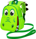 toddler backpack leash | dinosaur safety harness bag | kids backpack with tether | toddler travel backpack | child safety leash backpack | cute dinosaur toddler bag | removable tether backpack | toddler harness backpack